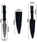 STL DS Damascus Boot Knife3