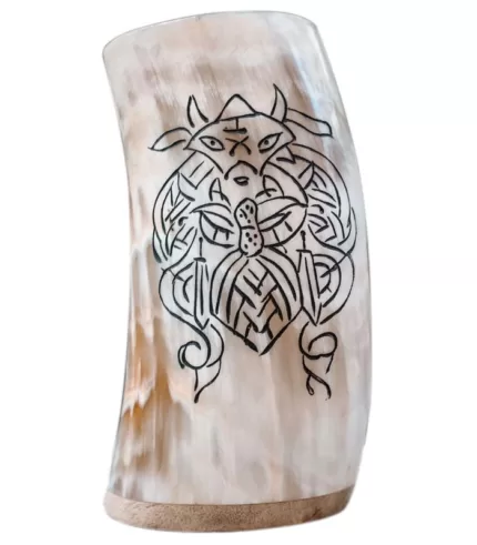 Khukriwala Horn Glass KH 017 jpg