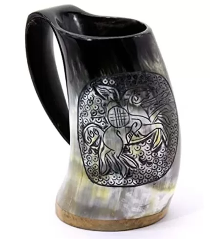Khukriwala Horn Glass KH 23 jpg