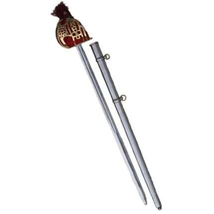 SD77 Scottish Basket Hilt Sword copy