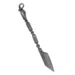 DS01d Medieval Inspired Outdoor Camping Dinnerware Utensil Set Leather Carrying Case Included
