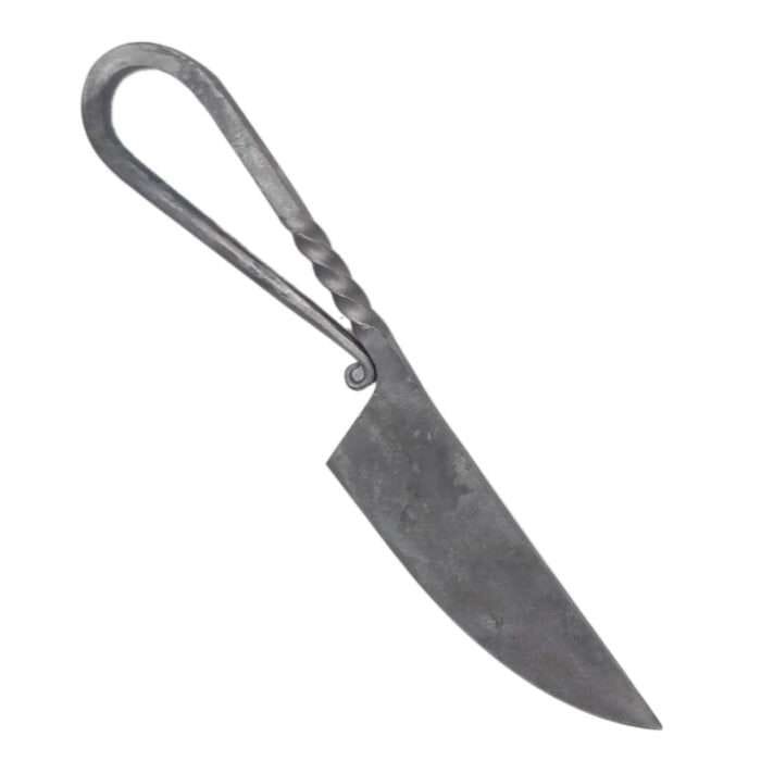 DS02c Medieval Inspired Outdoor Camping Dinnerware Utensil Set Leather Carrying Case Included