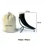 MRD02d Drinking Horn with Metal Stand jpg
