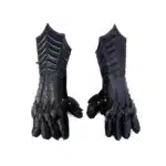 MRG01 Medieval Black Antique Finish Gauntlet glove jpg