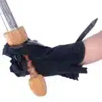 MRG01i Medieval Black Antique Finish Gauntlet glove jpg
