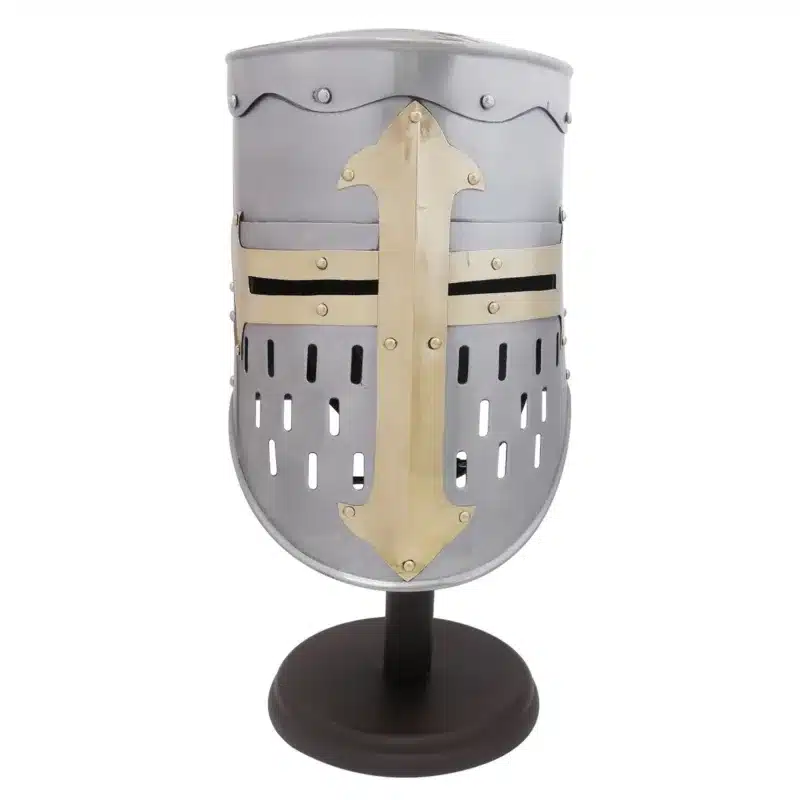 MRH01 Knighth Templar Crusader Helmet Rustic Wintage Home Decor Gift jpg