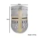 MRH01d Knighth Templar Crusader Helmet Rustic Wintage Home Decor Gift jpg