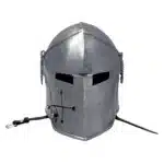 MRH02 Medieval Renaissance Detachavle Visor Barbuta Helmet jpg