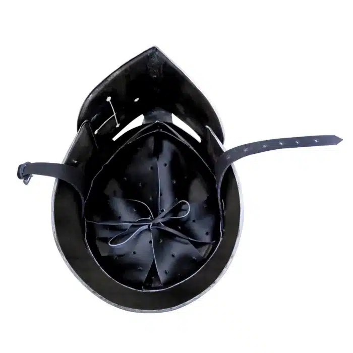 MRH02d Medieval Renaissance Detachavle Visor Barbuta Helmet jpg