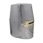 MRH03b Crusader Knight Helmet with Brass Cross jpg