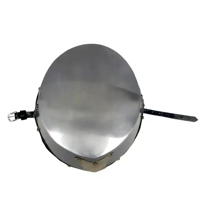 MRH03e Crusader Knight Helmet with Brass Cross jpg