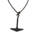 MRLT05c Medieval Locket with pure Leather Rope