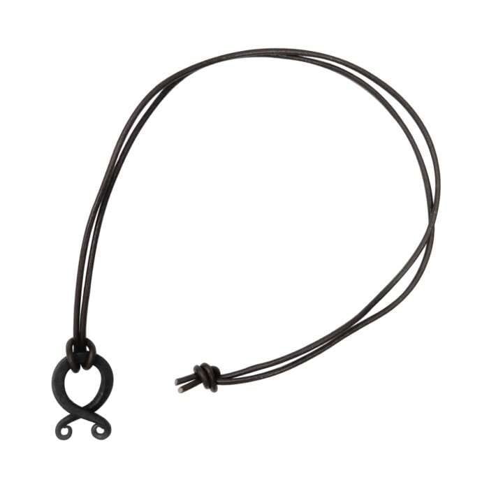 MRLT06a Medieval Locket with pure Leather Rope