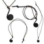 MRLT07d Medieval Locket with pure Leather Rope