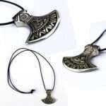 MRLT08b Medieval Locket with pure Leather Rope