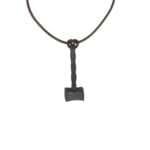 MRLT09c Medieval Locket with pure Leather Rope