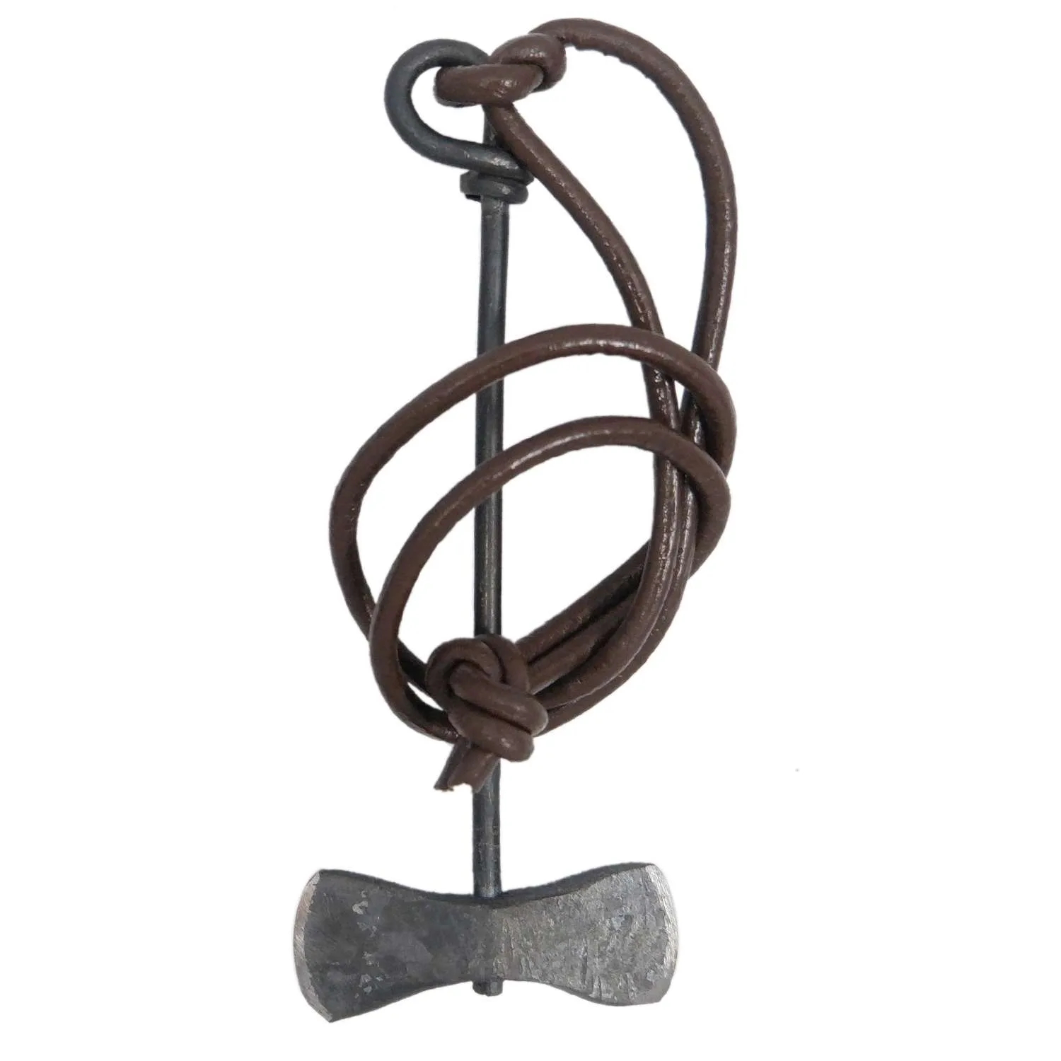 MRLT10a Medieval Locket with pure Leather Rope