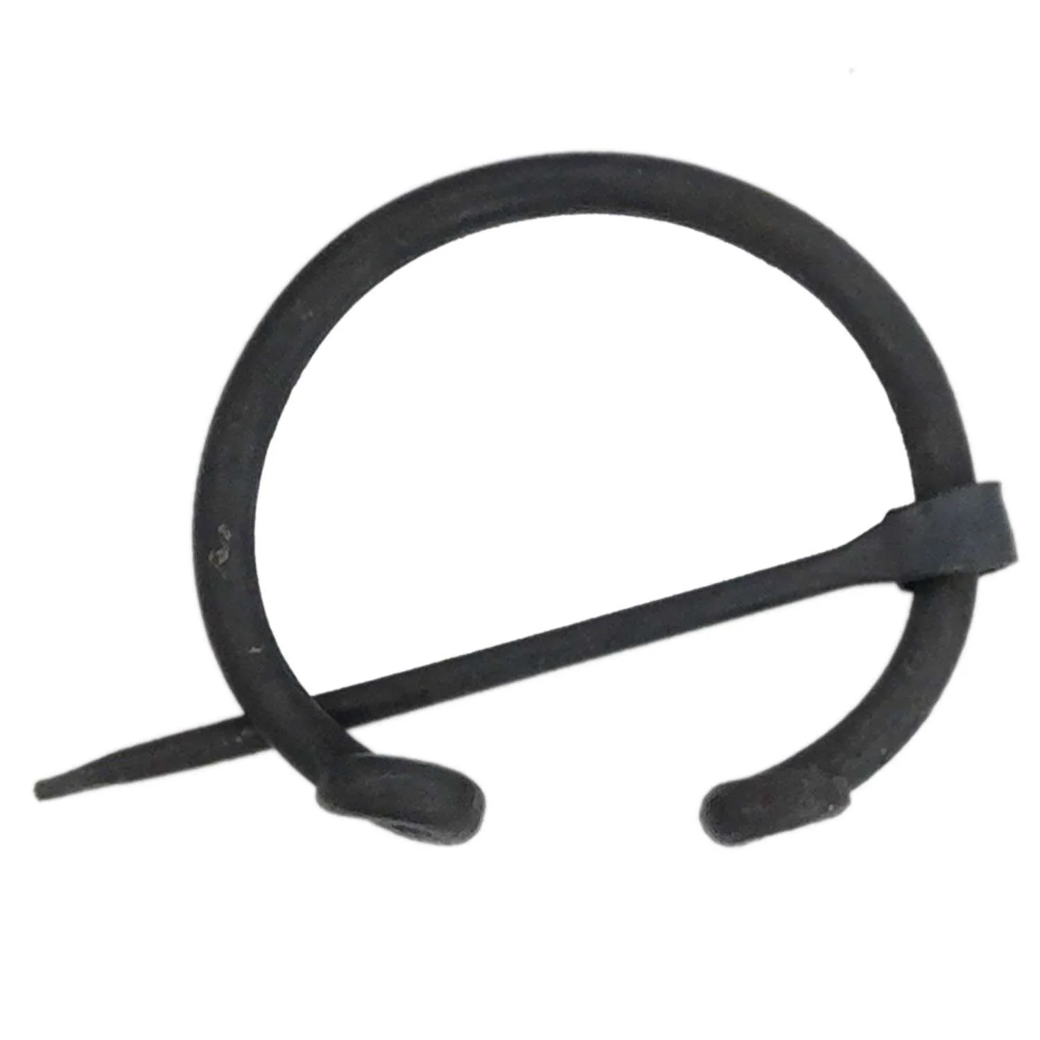 MRPin03 Fibula Clothes Needle Viking Clasp Brooch Medieval Hand Forged