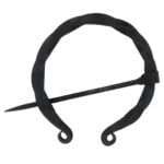 MRPin05 Hand Forged Viking Medieval Fibula LARP Clothes Pin