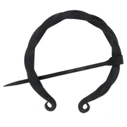 MRPin05 Hand Forged Viking Medieval Fibula LARP Clothes Pin