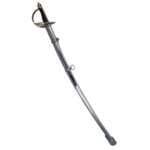 MRSWORD06 Treasure Gurus 1860 Civil War Era Light Cavalry SabreField OfficerOfficers Sword wScabbard