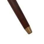 MRWS01b Walking Stick with Brass Horse Handle Grip