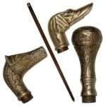 MRWS04g Walking Stick with Brass Handle Grip copy copy