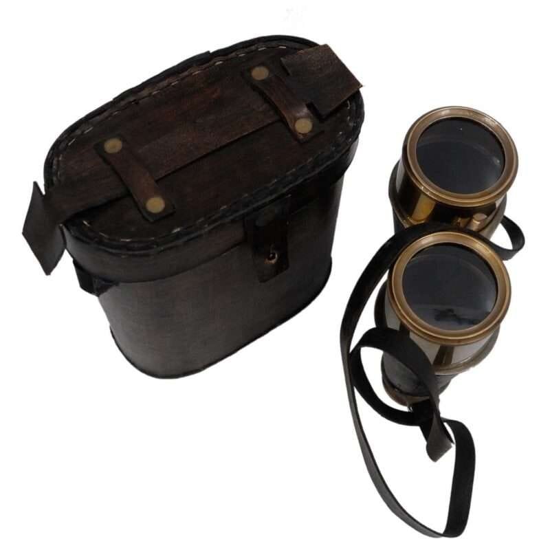 NT01a Binocular Opera Glasses Spyglass Victorian Marine Brass Handmade Whistle Gift