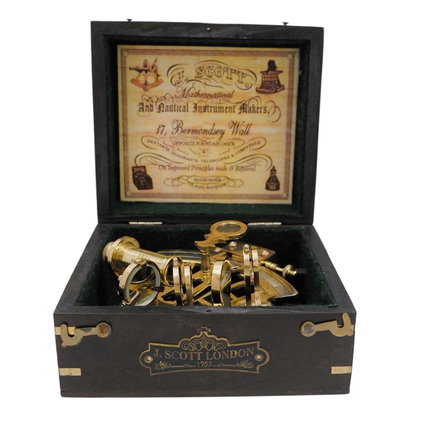 NT05 Antique Brass Sextant Vintage Working Collectible Astrolabe ReplicaVintage Handmade Collection NT05 Antique Brass Sextant Vintage Working Collectible Astrolabe ReplicaVintage Handmade Collection
