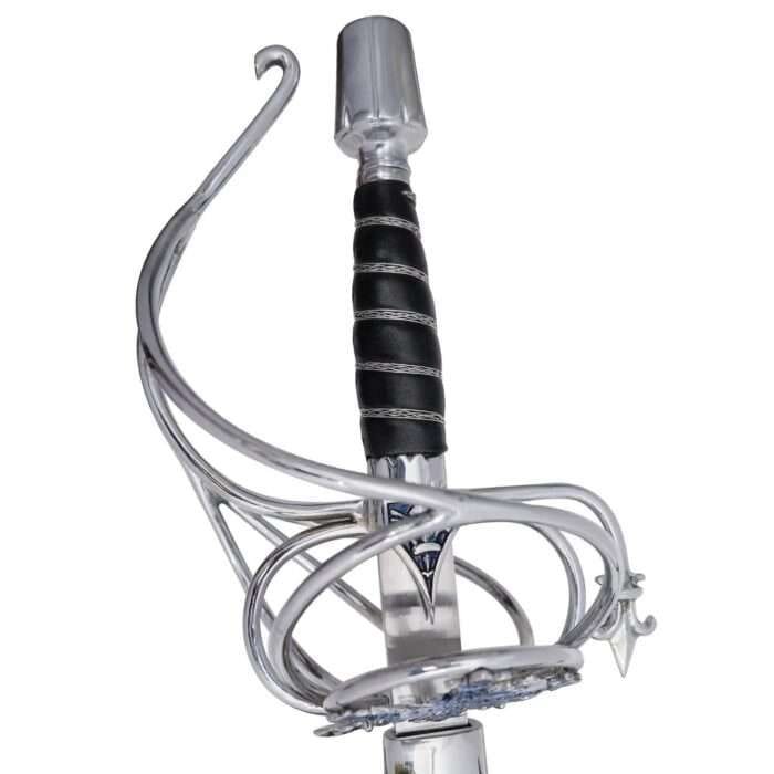 RP30c Basket Hilt Rapier Sword Full Tang Tempered Battle Ready Hand Forge