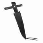 MRK01a ANTIQUE 19 CENTURY MIDDLE EAST INDO PERSIAN JADE STONE HORSE HEAD FIGHTING KNIFE