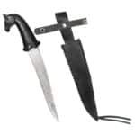 MRK01c ANTIQUE 19 CENTURY MIDDLE EAST INDO PERSIAN JADE STONE HORSE HEAD FIGHTING KNIFE