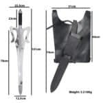 MRSWORD 11f Masters Of The Universe HeMan Power Sword Grayskull Sword