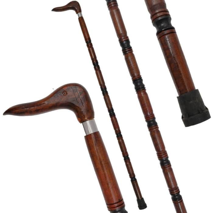 WS01d Walking Stick New Dog Head