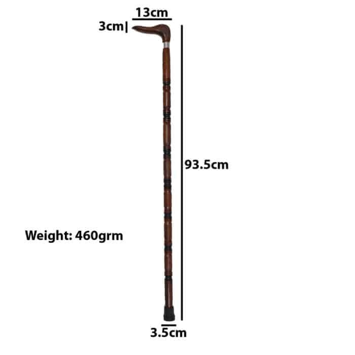 WS01e Walking Stick New Dog Head