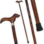 WS05d Walking Stick New tiger Head