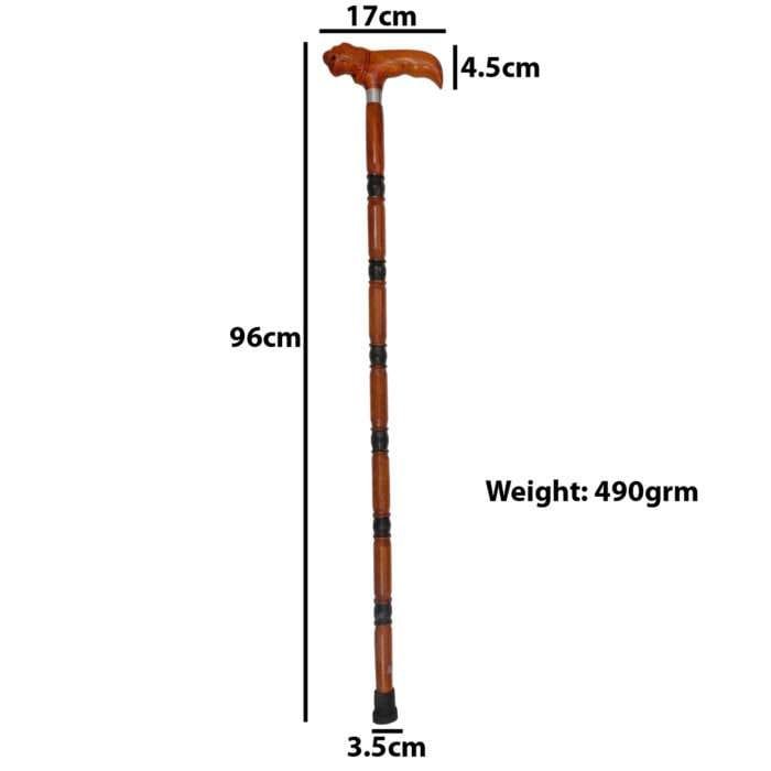 WS06e Walking Stick New lion Head