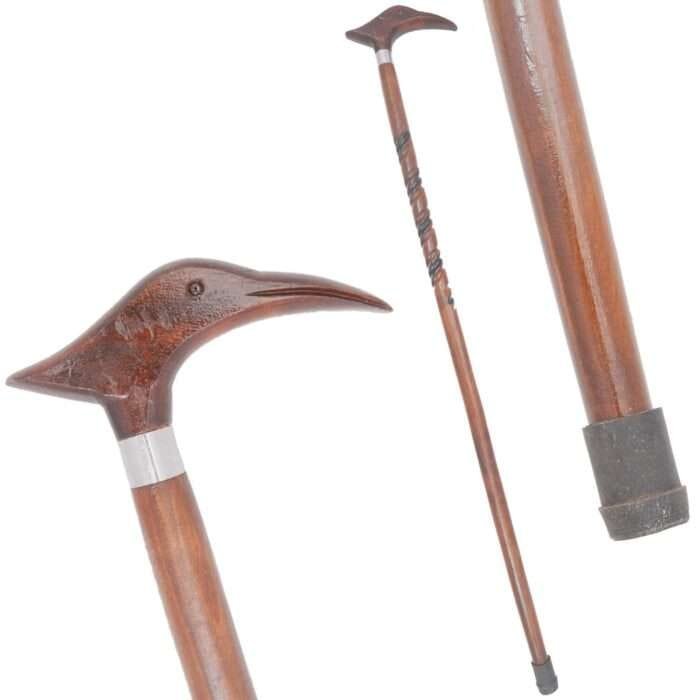 WS09c Walking Stick New Peacock Head