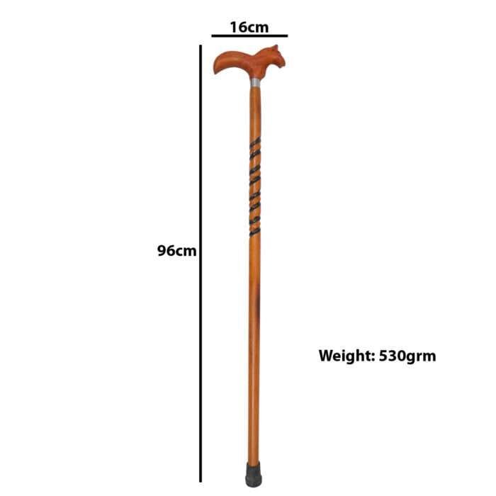 WS11d Walking Stick New tiger Head