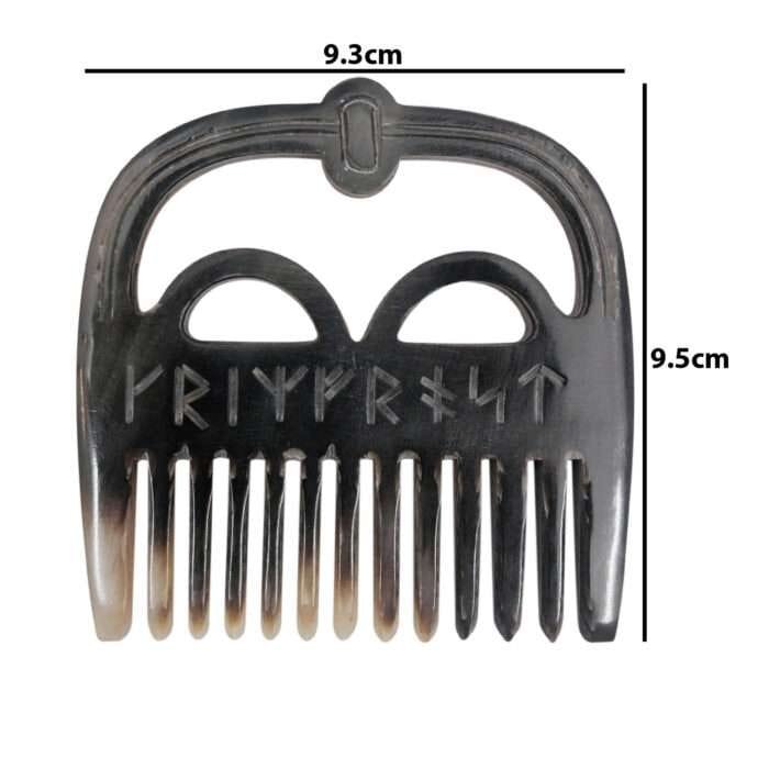 MRVC01c Viking Handmade Comb Bronze