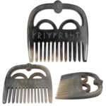 MRVC01d Viking Handmade Comb Bronze