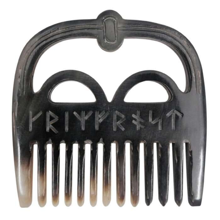 MRVC01e Viking Handmade Comb Bronze