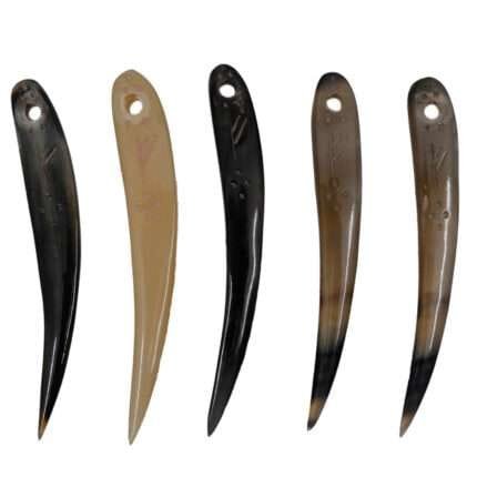 MRYN01 Natural Hand made buffalo Horn Yarn Needle