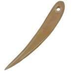 MRYN01b Natural Hand made buffalo Horn Yarn Needle