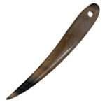 MRYN01d Natural Hand made buffalo Horn Yarn Needle