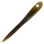MRYN02b Natural Hand made buffalo Horn Yarn Needle
