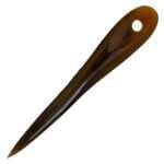 MRYN02d Natural Hand made buffalo Horn Yarn Needle