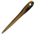 MRYN02e Natural Hand made buffalo Horn Yarn Needle