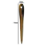 MRYN02f Natural Hand made buffalo Horn Yarn Needle