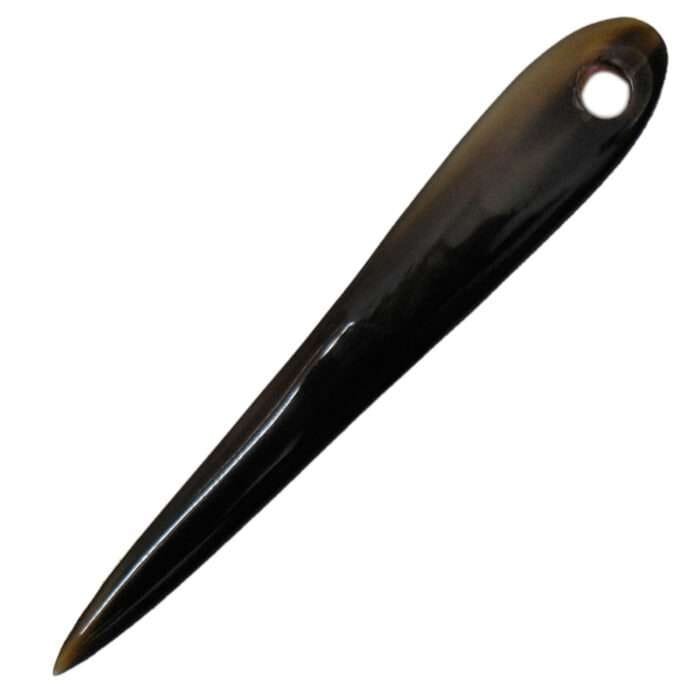 MRYN03a Natural Hand made buffalo Horn Yarn Needle